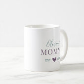 Mug café établi sur mesure maman (Devant droit)