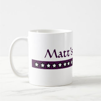 Mug Café fait sur commande de Matt