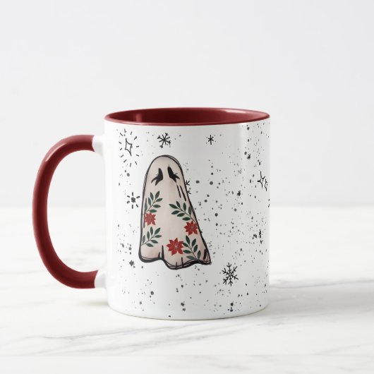 Mug café fantôme de Noël (Gauche)