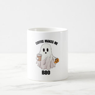 Mug Café fantôme Halloween drôle 