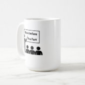 Mug Café Farting humoristique (Devant gauche)