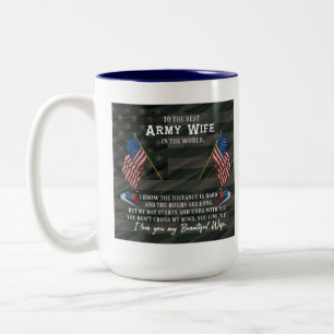 Mug café femme de l'armée
