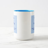 Mug café femme marine (Centre)