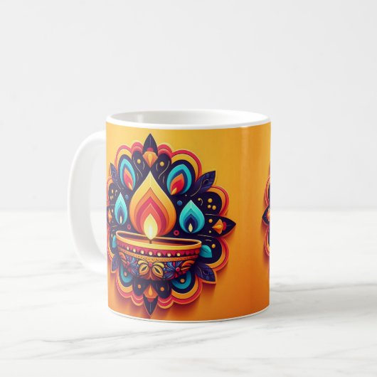 Mug Café Festif/Mug De Thé (Devant gauche)