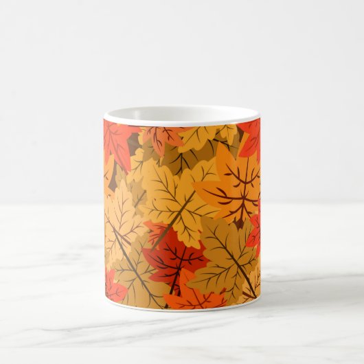 Mug café Feuille de l'érable d'automne (Centre)