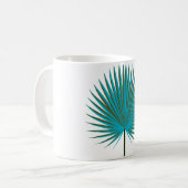 Mug café feuille Sabal (Devant gauche)