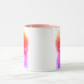 Mug Café Fille aux Boucles Heureuses (Centre)