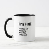 Mug Café fin et drôle (Gauche)