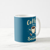 Mug Café First Hustle Second - Louveur de café (Devant droit)