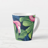 Mug café Flamant rose du matin (Angle droit)