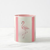 Mug café Flamant rose rose (Centre)
