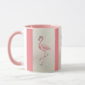 Mug café Flamant rose rose (Gauche)
