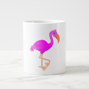 Mug café Flamant rose rose
