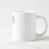 Mug café Flamant rose rose (Droite)