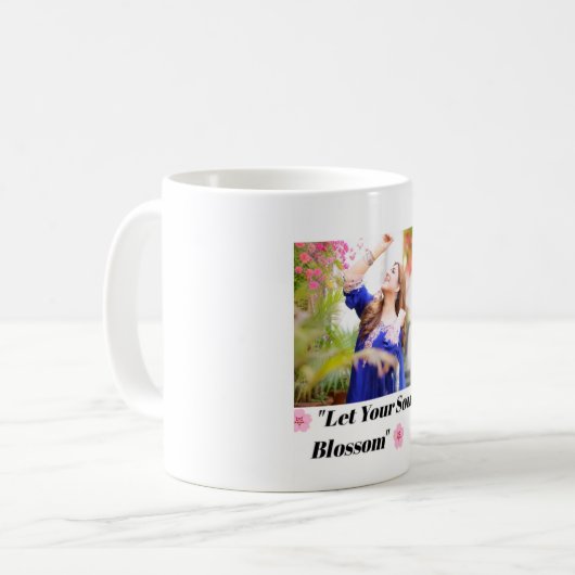Mug "Café & Fleurs" (Devant gauche)