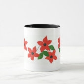 Mug café Fleurs Rouges - Puissance Fleur (Centre)