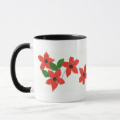 Mug café Fleurs Rouges - Puissance Fleur (Gauche)