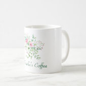 Mug Café floral fillette (Devant droit)