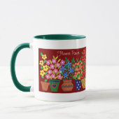 Mug café 'Flower Power' (Gauche)