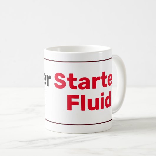 Mug café fluide en entrée (Devant droit)