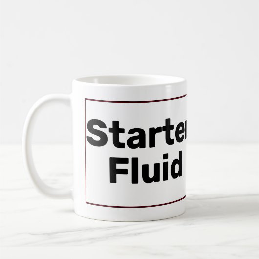 Mug café fluide en entrée (Gauche)
