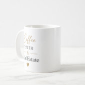 Mug Café Foi Immobilier  (Devant gauche)
