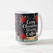 Mug Café fort de Noël cosy (Devant droit)