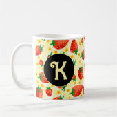 Mug café fraise mignonne (Gauche)