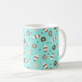 Mug Café Frappuccino Motif de beignets (Devant droit)