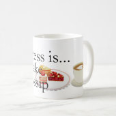 Mug Café, gâteau et potins : Moments de bonheur (Devant droit)