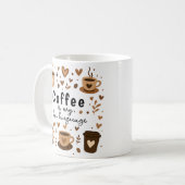 Mug Café glacé Cadeau tendance Lover (Devant gauche)