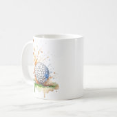 Mug Café & Golf Equals Par-fection ! (Devant gauche)
