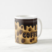 Mug Café gonflé (Devant droit)