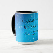 MUG CAFÉ "GRAMMMY" OU BOUG À THÉ. (Devant gauche)