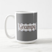 Mug café Grampy moderne (Gauche)