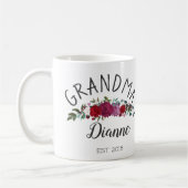 Mug café grand-mère personnalisé (Gauche)