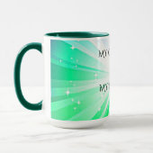 MUG CAFÉ "GRANDMA" OU BOUG À THÉ. (Gauche)