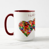 MUG CAFÉ "GRANDMA" OU BOUG À THÉ. (Gauche)