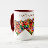 MUG CAFÉ "GRANDMA" OU BOUG À THÉ. (Devant gauche)