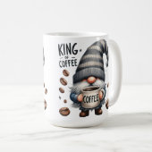 MUG CAFÉ GRIS GRIS ADORABLE GNOME CUTE (Devant droit)