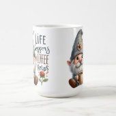 MUG CAFÉ GRIS GRIS ADORABLE GNOME CUTE (Centre)