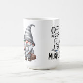 MUG CAFÉ GRIS GRIS ADORABLE GNOME CUTE (Centre)