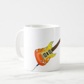 Mug café guitare électrique (Devant gauche)