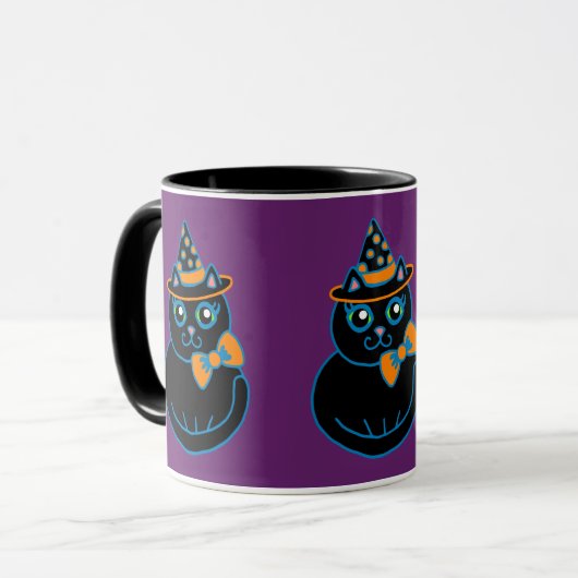 Mug café Halloween (Devant gauche)