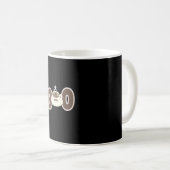 Mug Café Halloween Cute Boo (Devant droit)