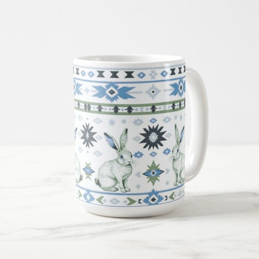 Mug café Hares du désert (Devant droit)