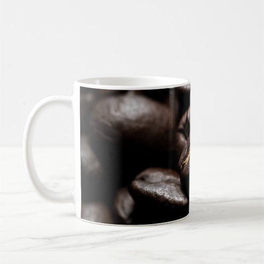 Mug Café haricots rôtis nourriture café (Gauche)