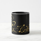 Mug Café Heart Gold (Centre)