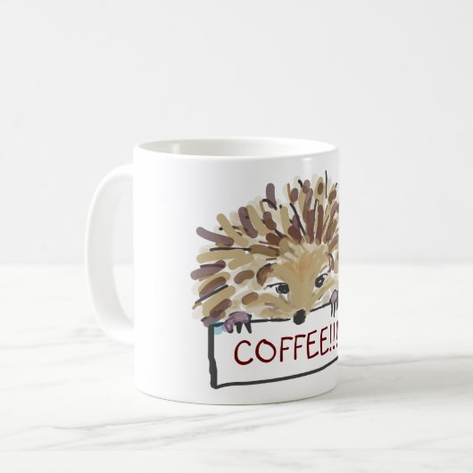 Mug Café hérisson (Devant gauche)