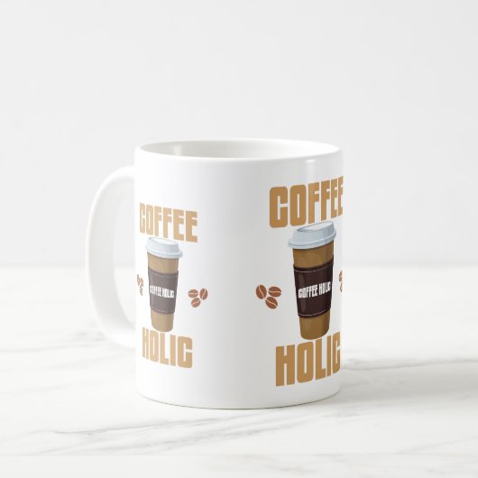 Mug Café Holic (Devant gauche)
